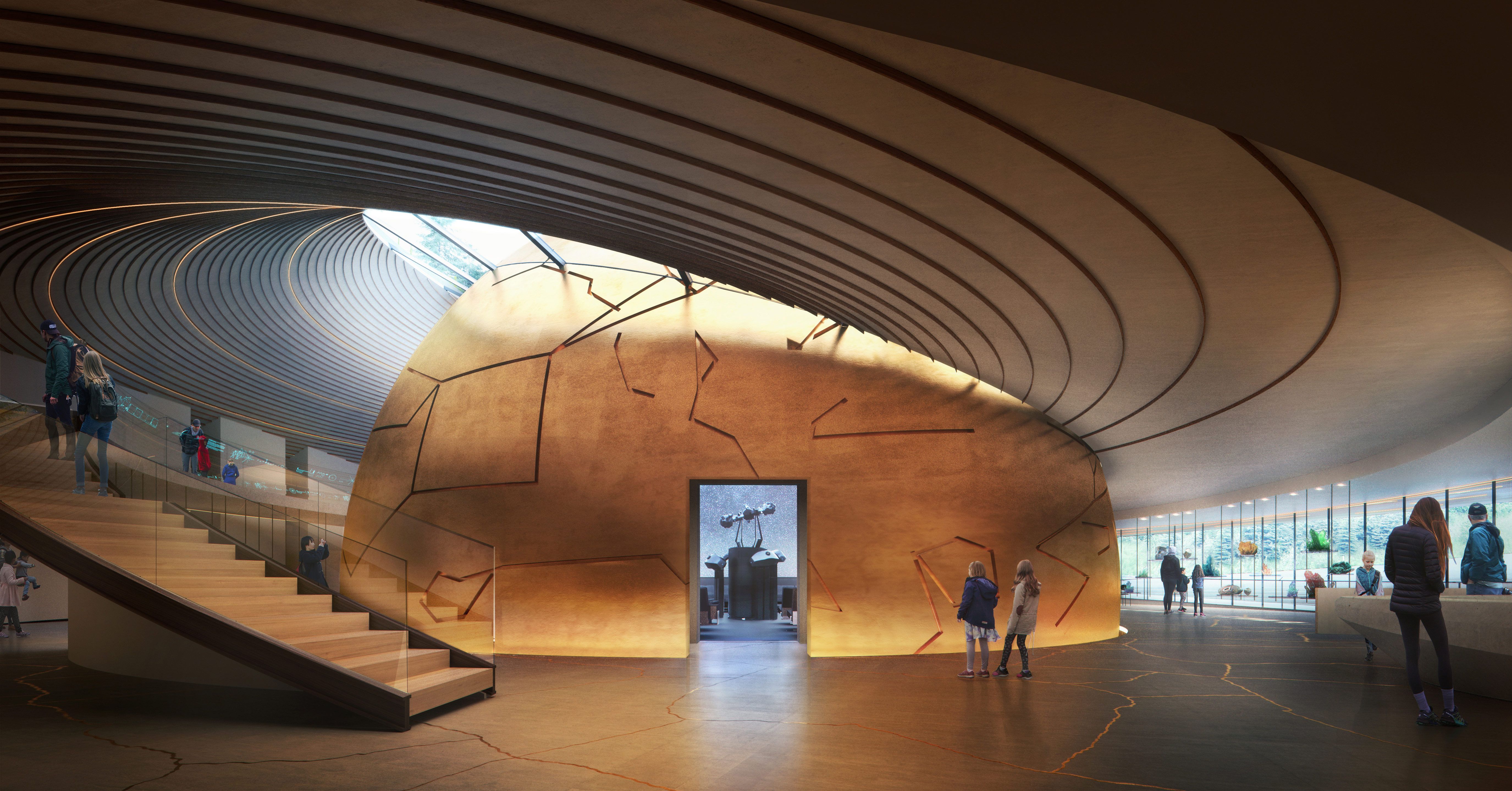 Inside the Solar Observatory in Harestua in Eastern Norway