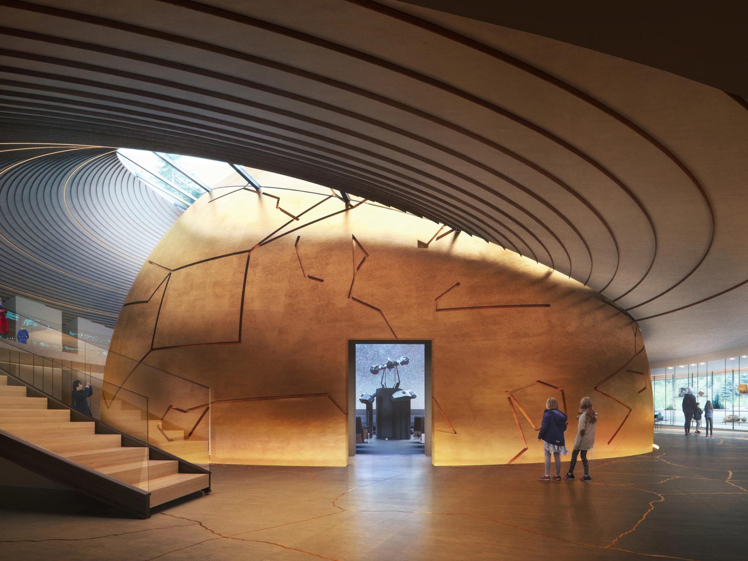 Inside the Solar Observatory in Harestua in Eastern Norway