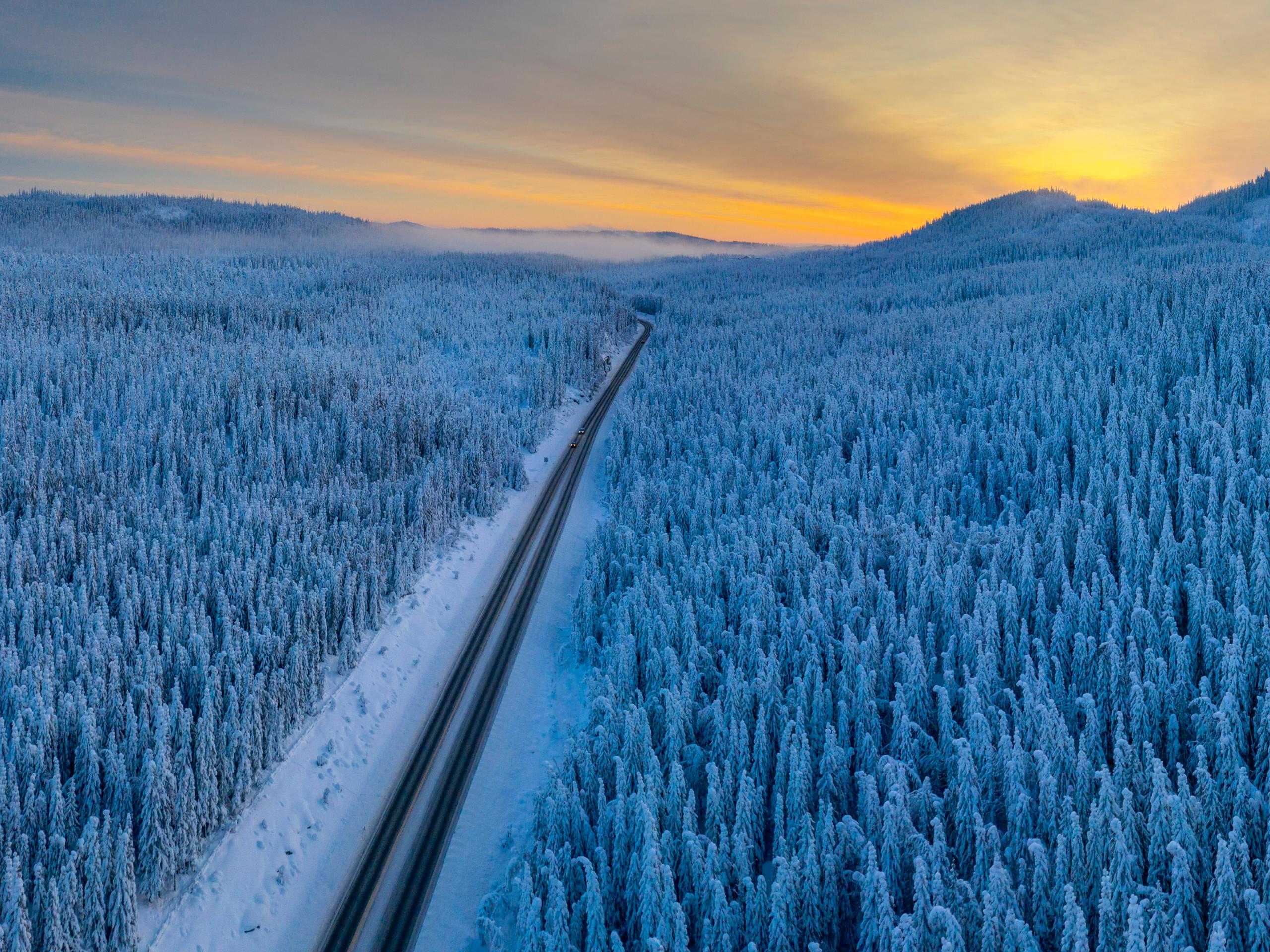 Road Rv 4 Lygnebakken, Hadeland