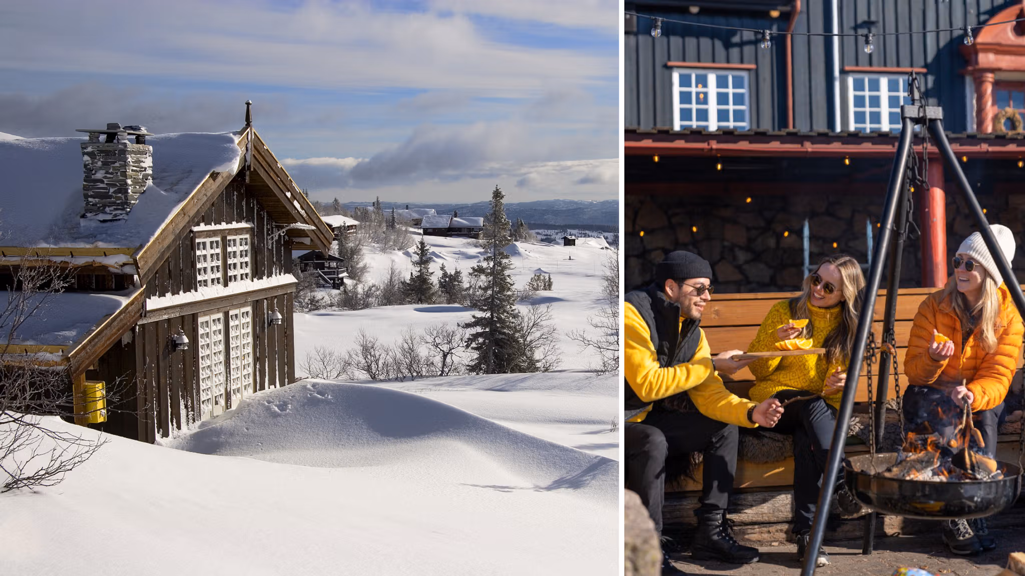 Easter at the mountain and at Grefsen in Oslo, Norway