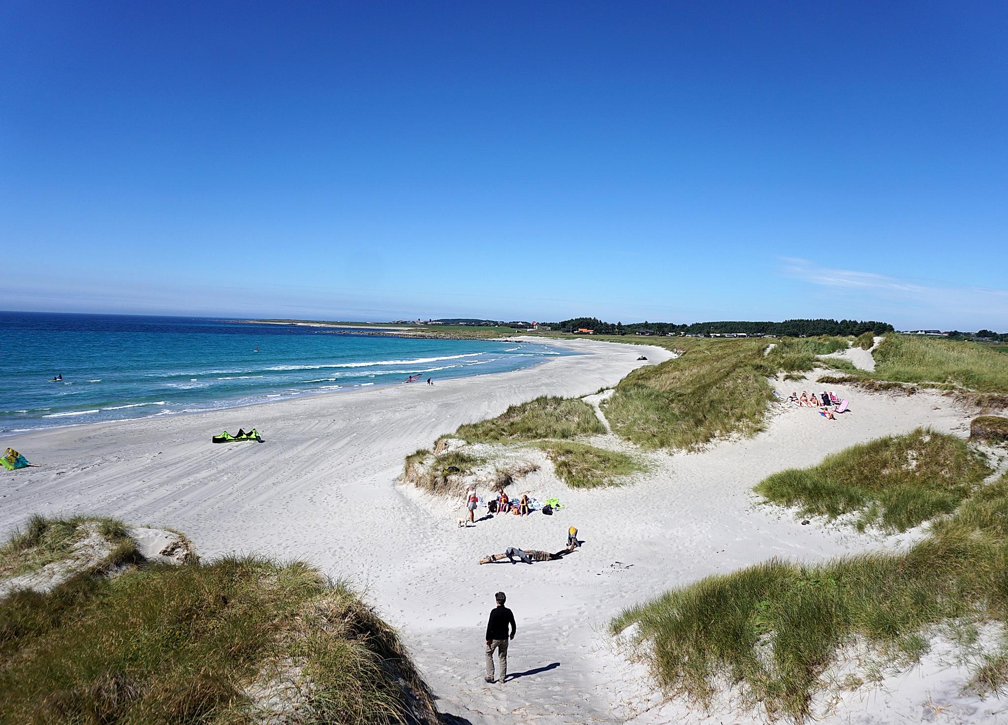 De hvite strendene på Jæren i Stavanger