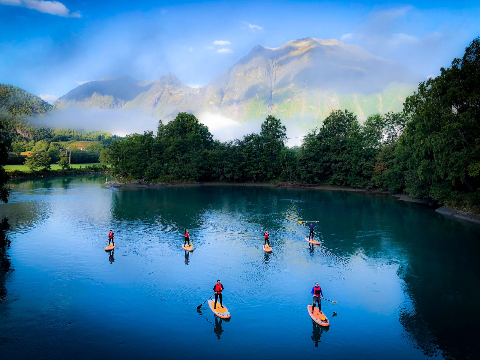 SUP boards at Istra