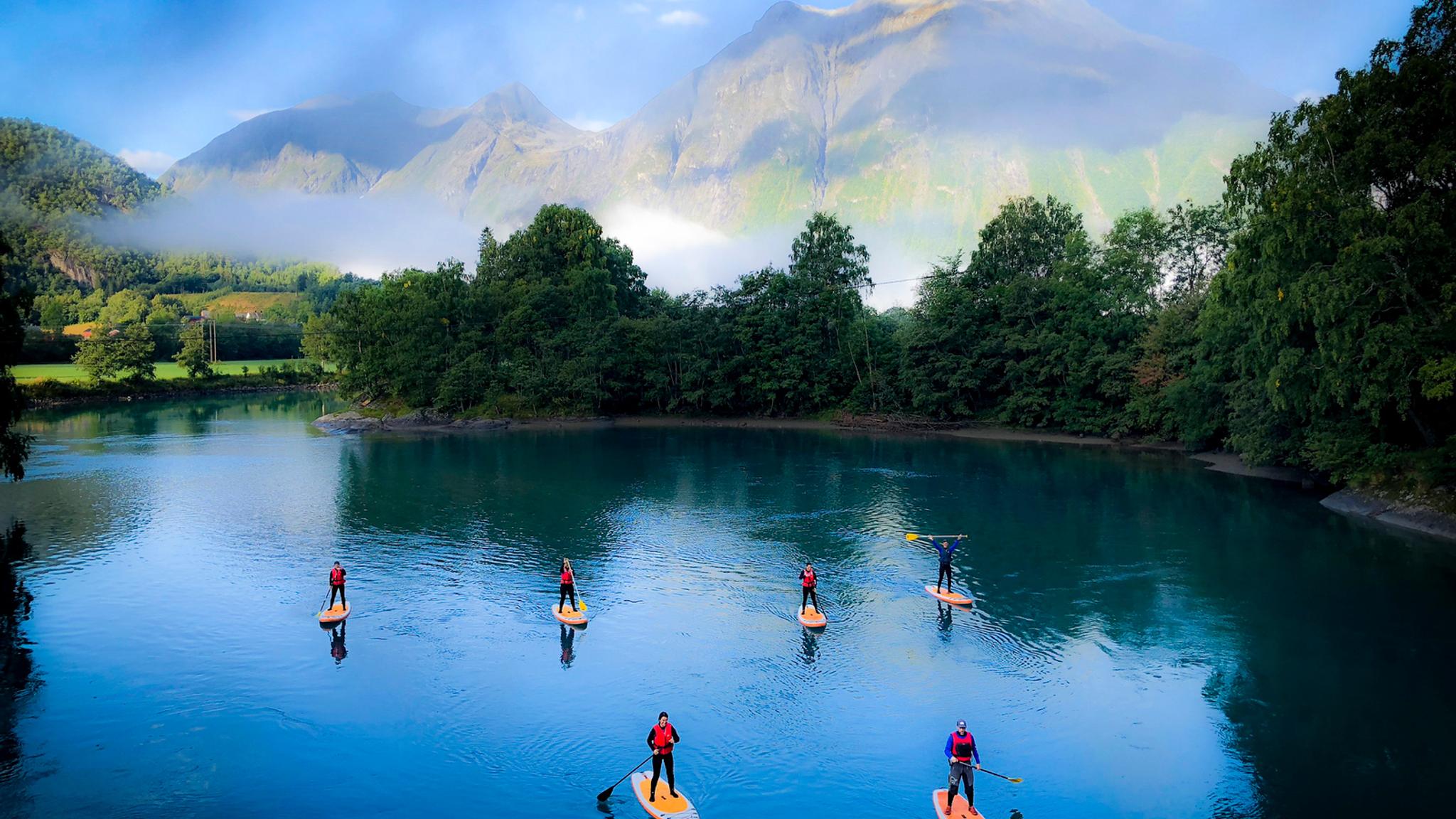 SUP boards at Istra