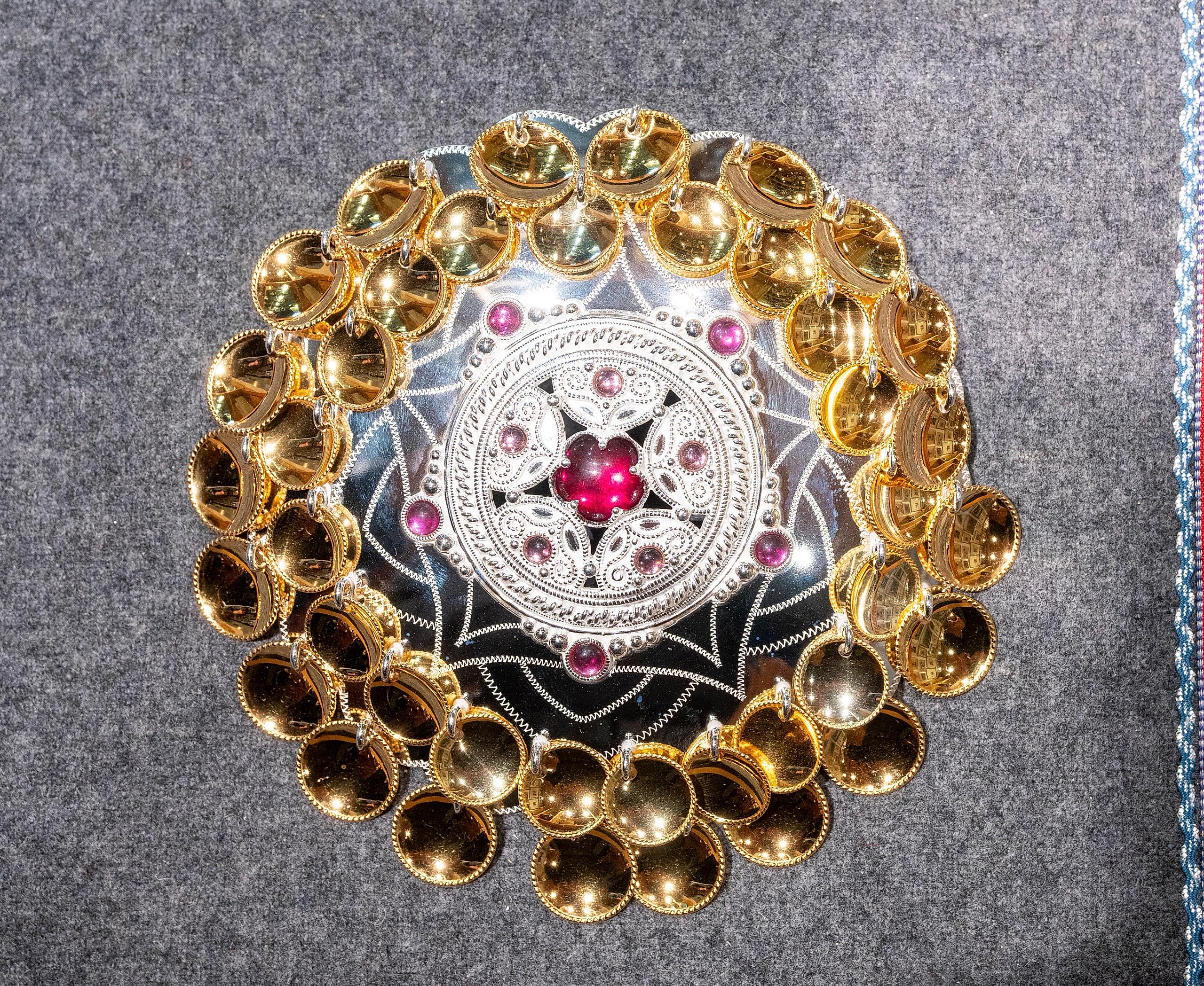 Traditional Sami silver jewellery designs