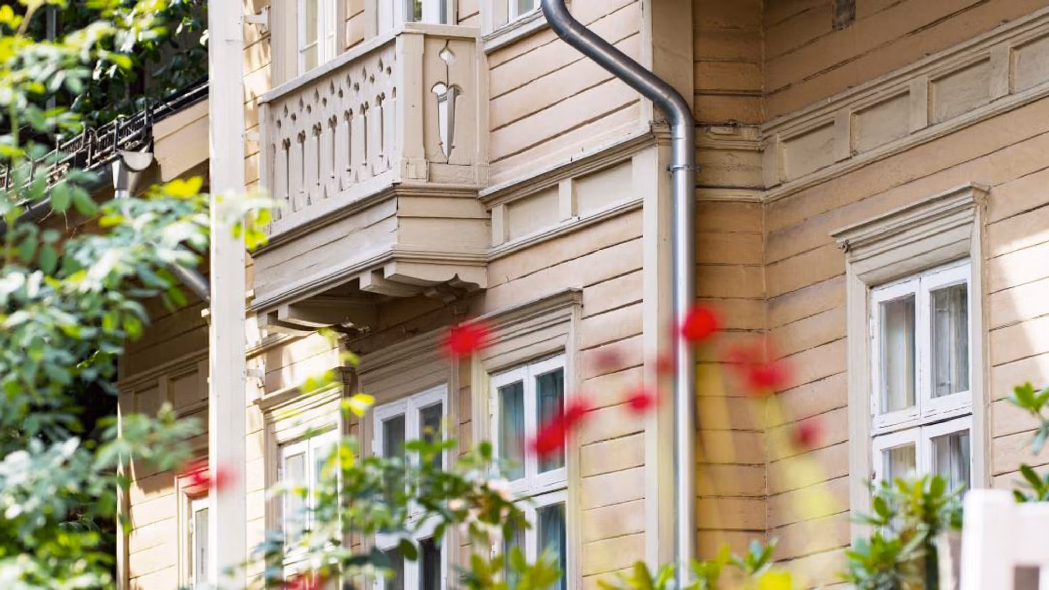 Author Camilla Collet's house behind the Royal Palace in Oslo