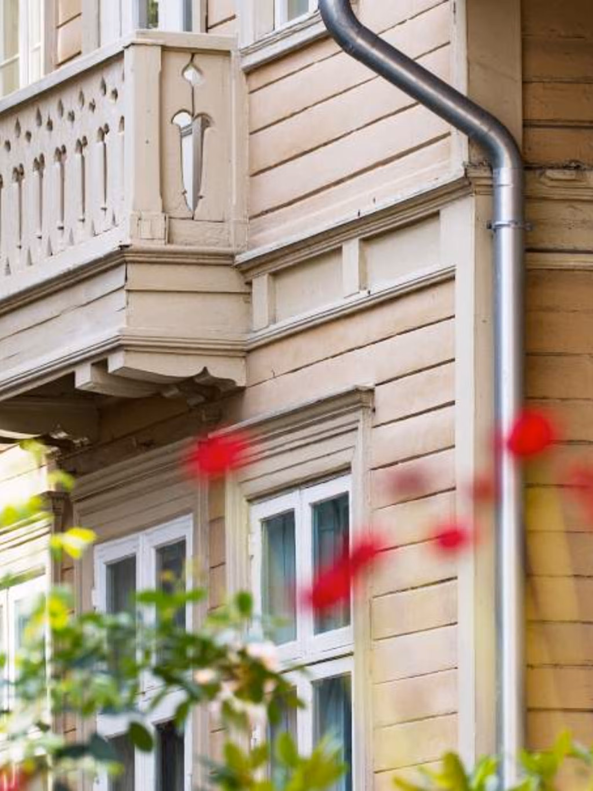 Author Camilla Collet's house behind the Royal Palace in Oslo