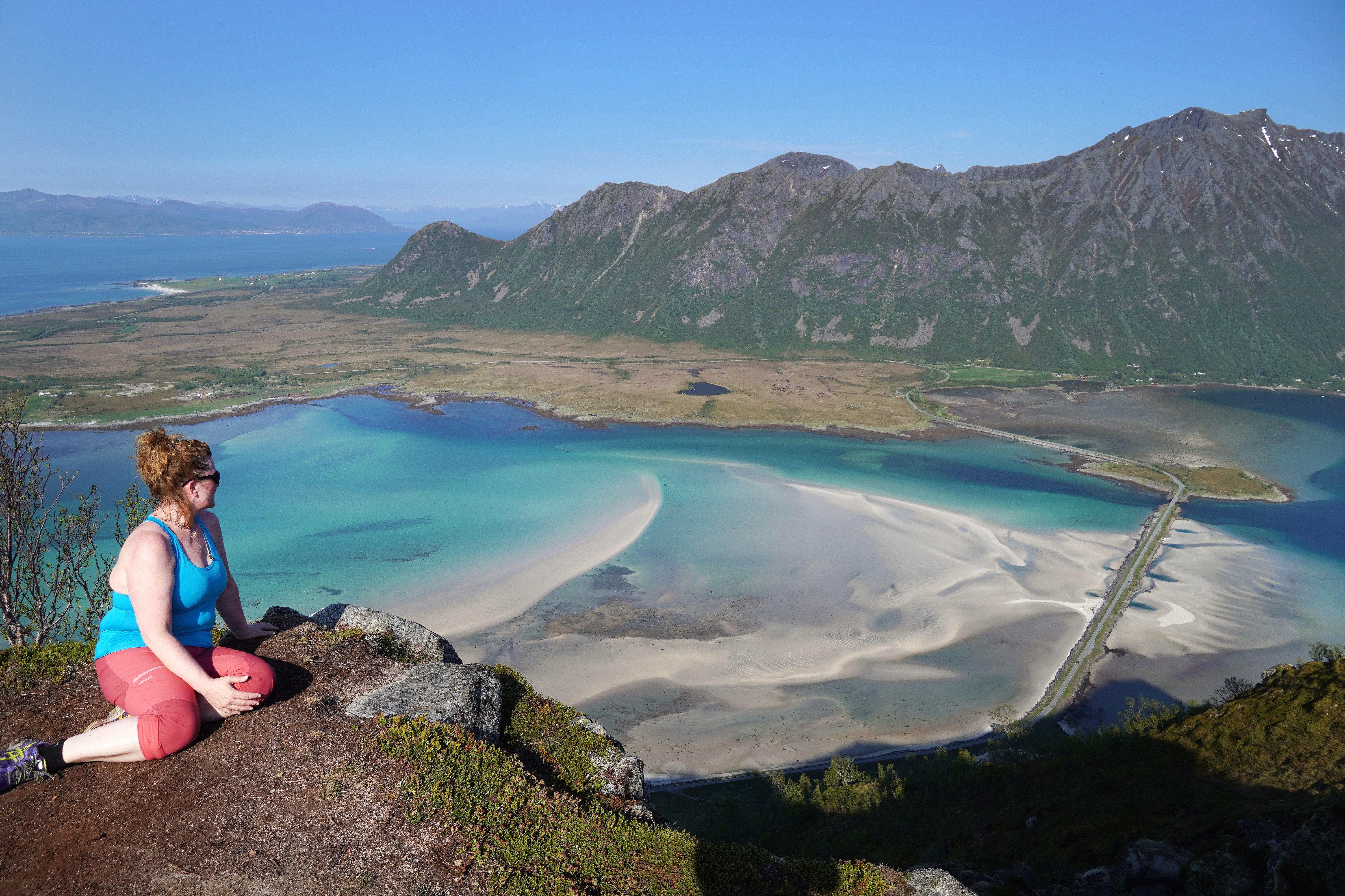 Norwegian Scenic Route Lofoten - Grunnførfjorden