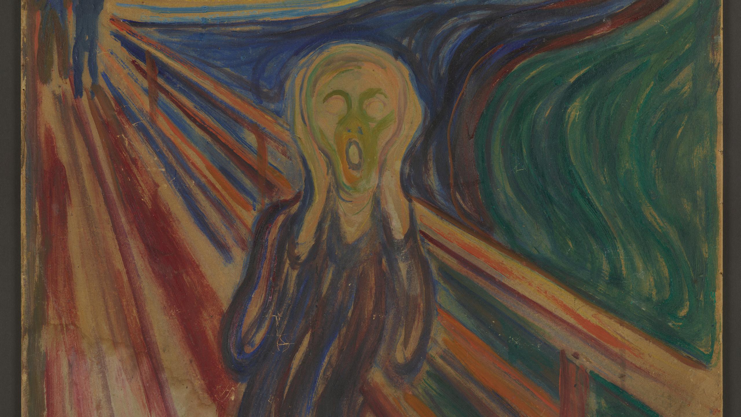 "The Scream" by Edvard Munch, 1910, ©Munchmuseet