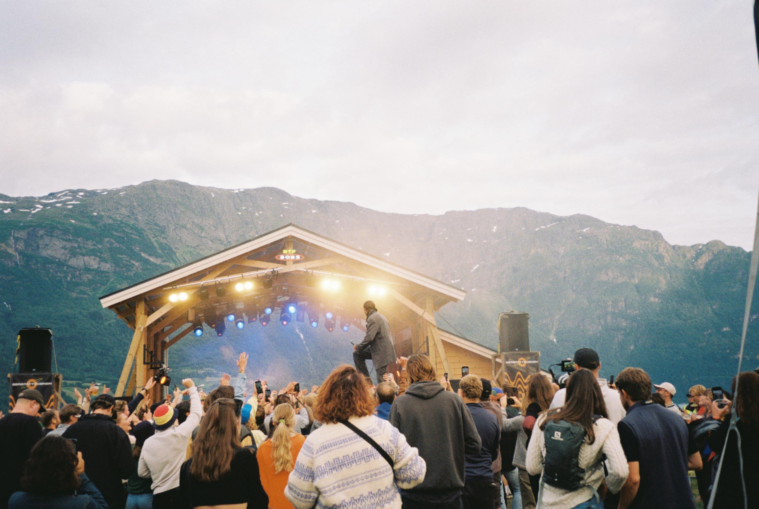 Concert at The Bergtatt Festival in Luster