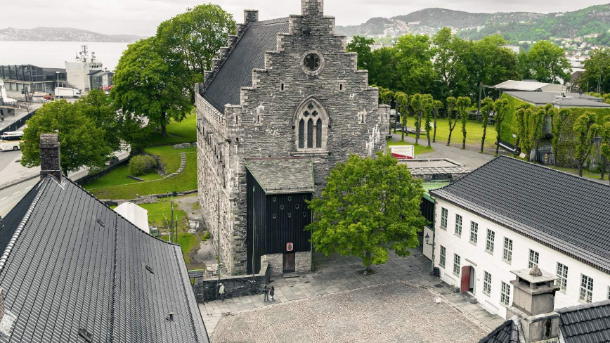 Håkonshallen, The King Håkon´s Hall, in Bergen