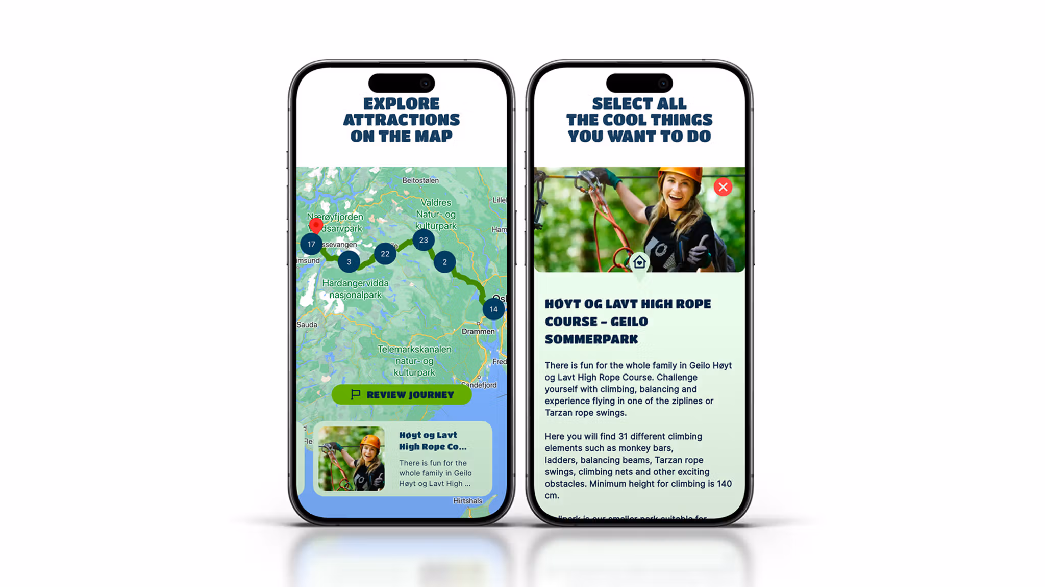 Skjermbilder av illustrasjoner fra spillet Fairytale Finder app.