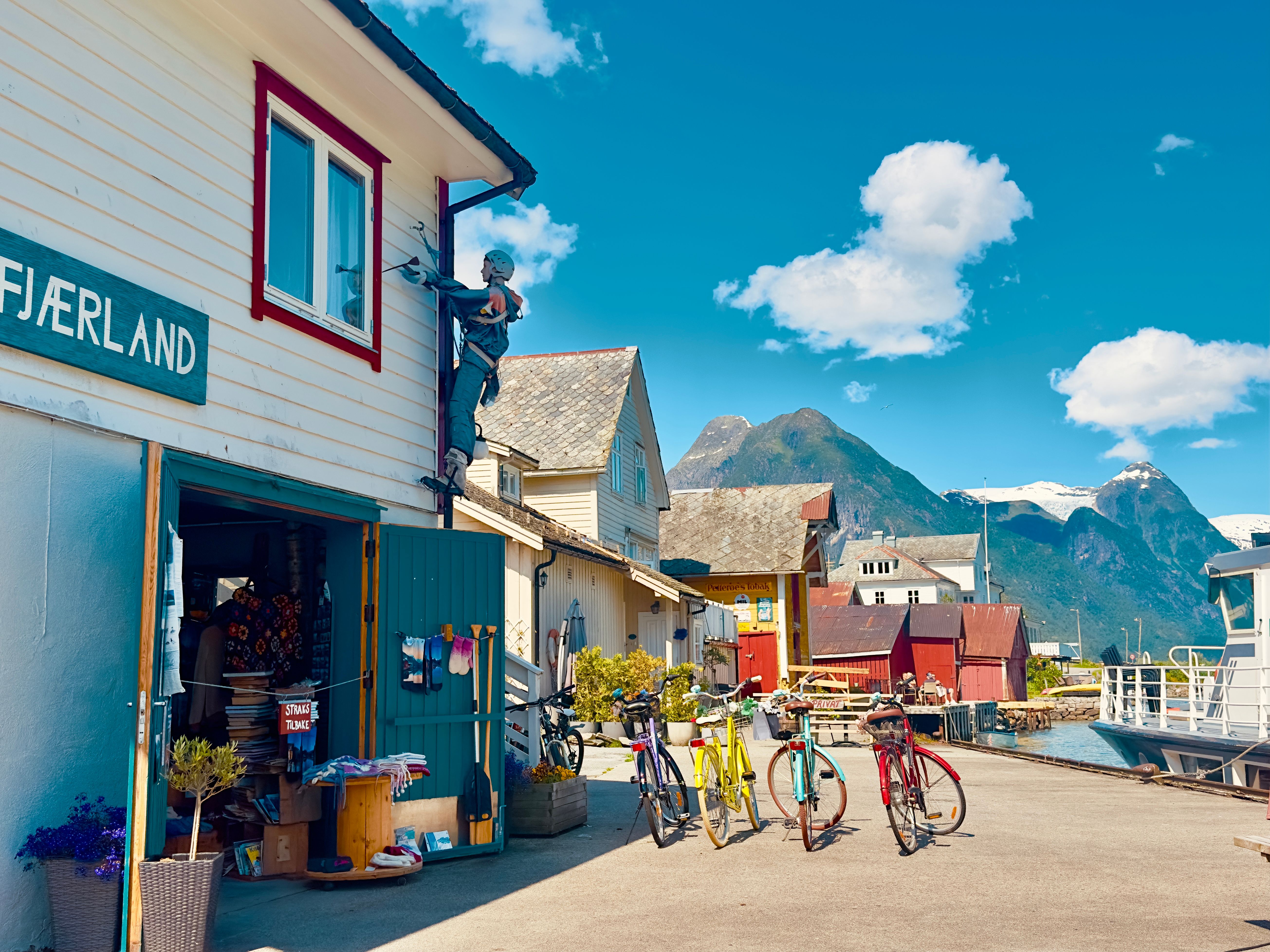 Fjærland Book town in Western Norway 