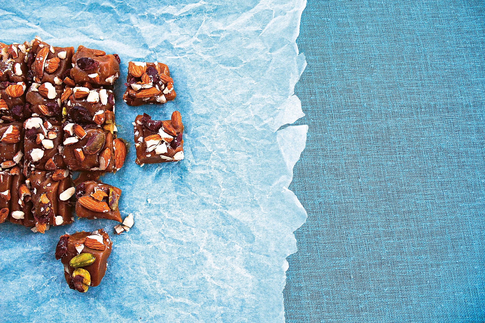 Brown cheese toffee in Norway