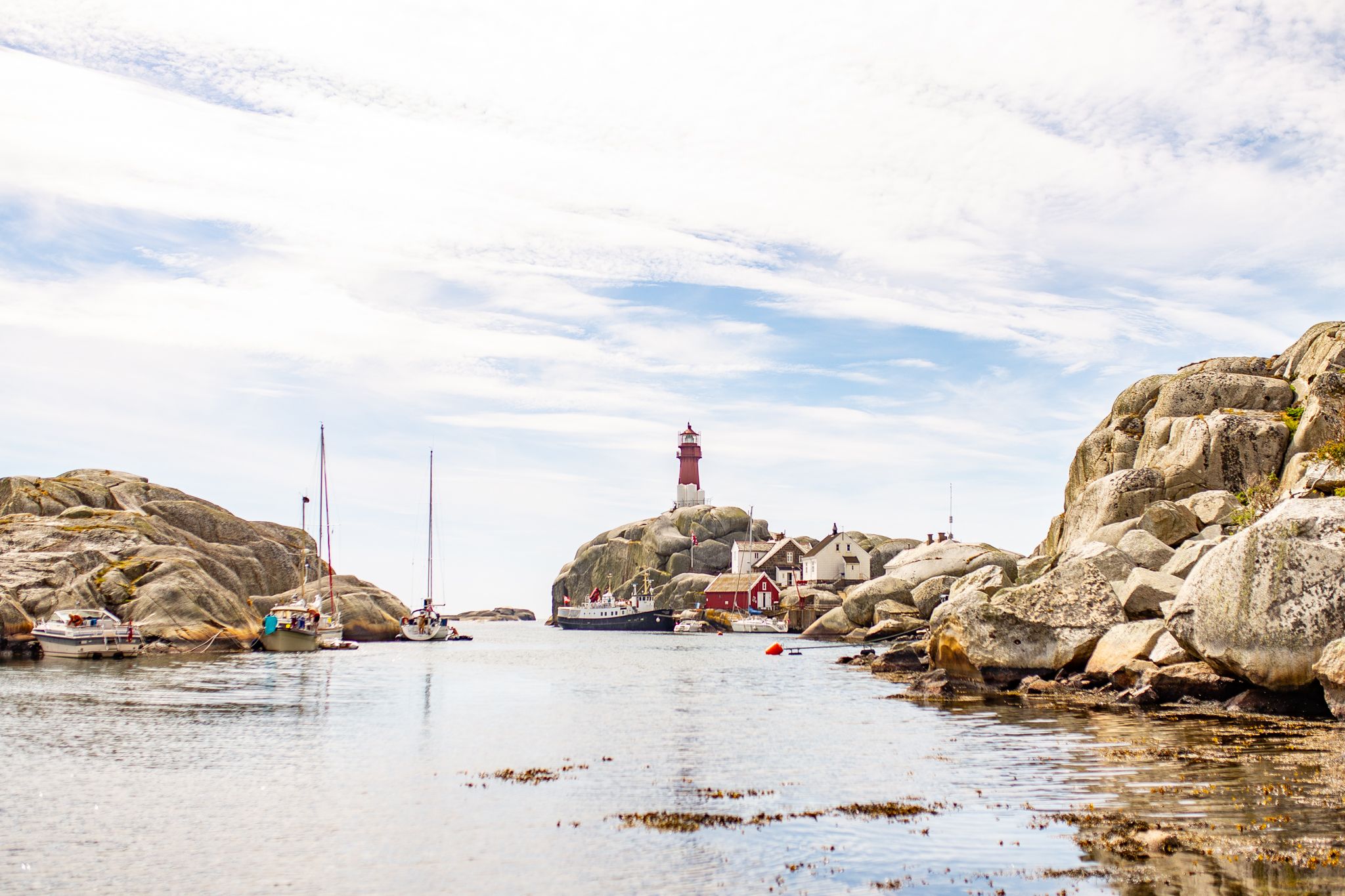 Svenner fyr i Vestfold i regionen Østlandet (östra Norge)