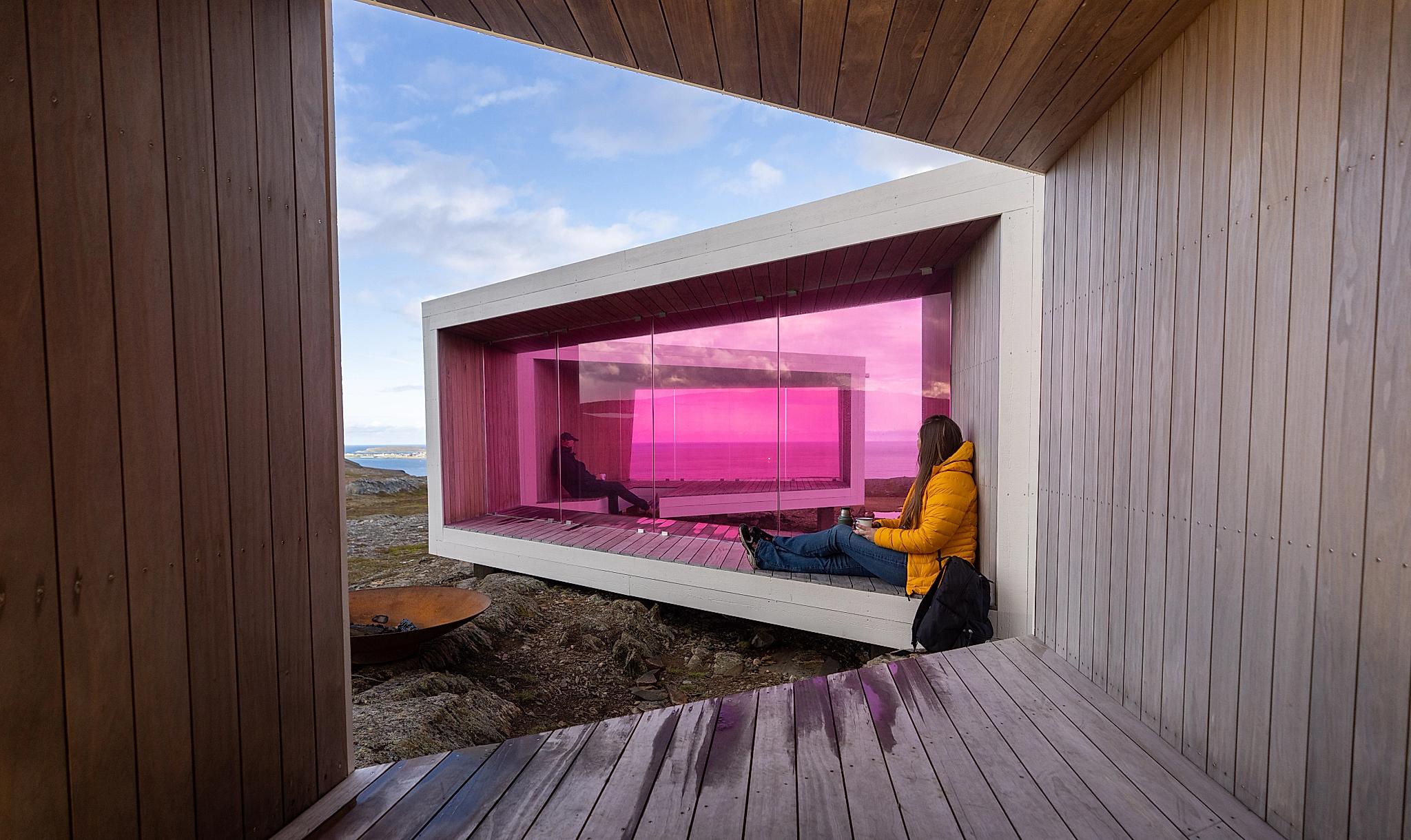 Domen viewpoint by Biotope in Varanger, Northern Norway