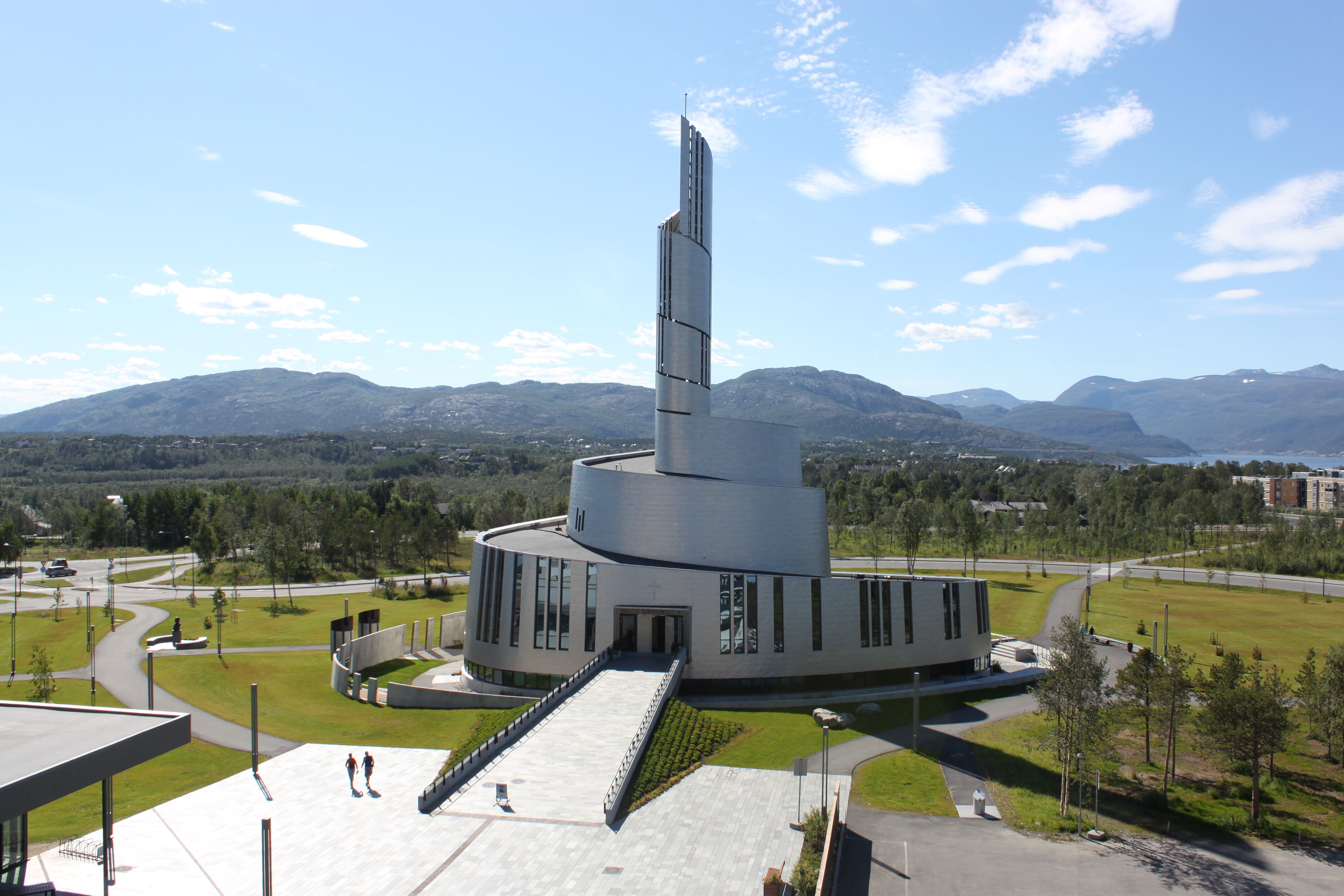 A modern cathedral.