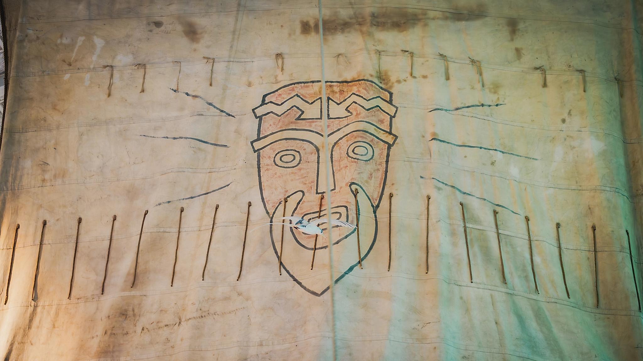 The Kon-Tiki sail